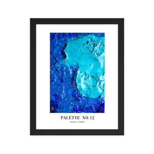 Framed Abstract Palette No.12