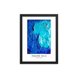 Framed Abstract Palette No.12