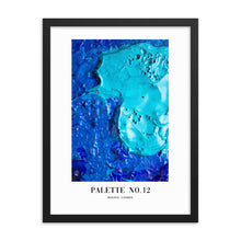 Framed Abstract Palette No.12