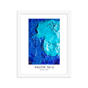 Framed Abstract Palette No.12