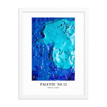 Framed Abstract Palette No.12